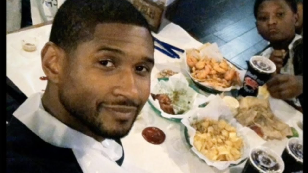 Usher Has His Kids Schooling Him On Being A Free Vegan