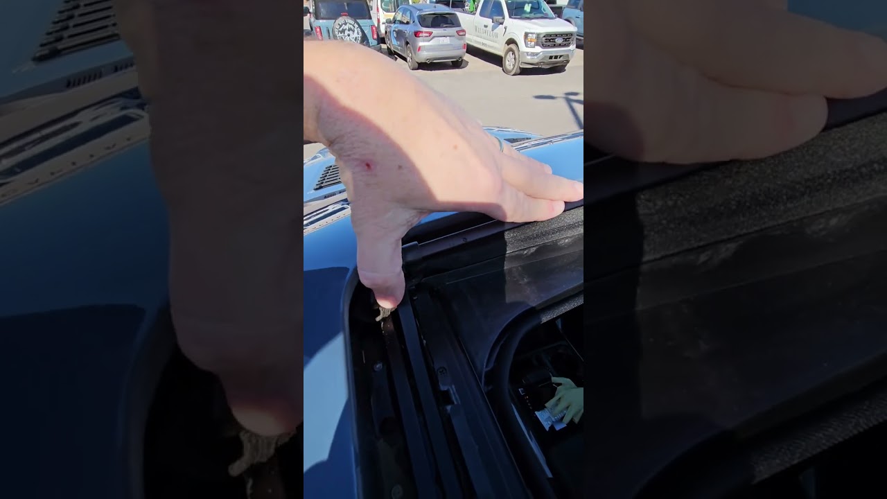 F-150 Pano Roof Leak From Overhead Speaker: My Opinion On Why It Happens.