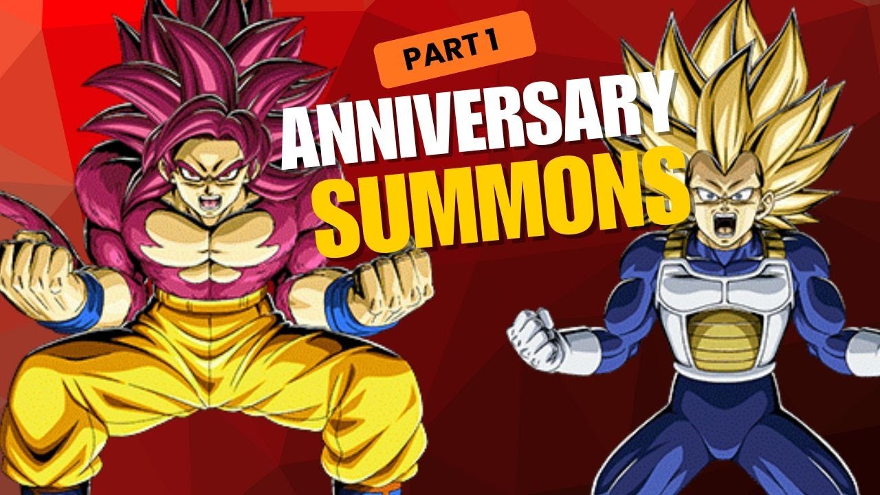 Dokkan Anniversary! Part ONE Summons! Dragon Ball Daima Hype! (DBZ: Dokkan Battle)
