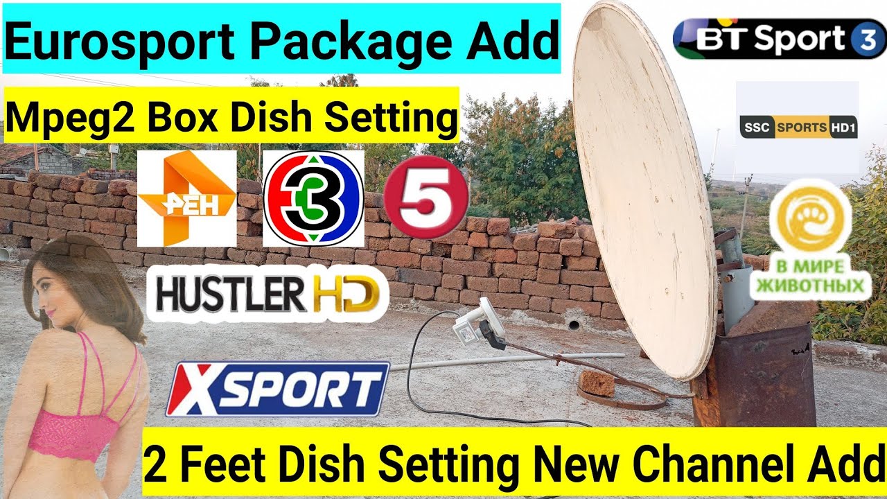 Big Update Amos 4W On Eurosport Package Add 2Feet Dish Setting | mbfreedish
