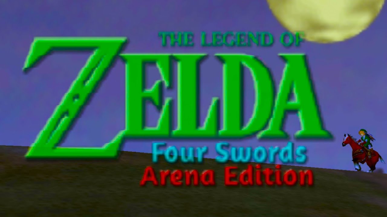 Zelda64: Four Swords Arena Edition от @PsiHate; Ocarina of Time Romhack/мод
