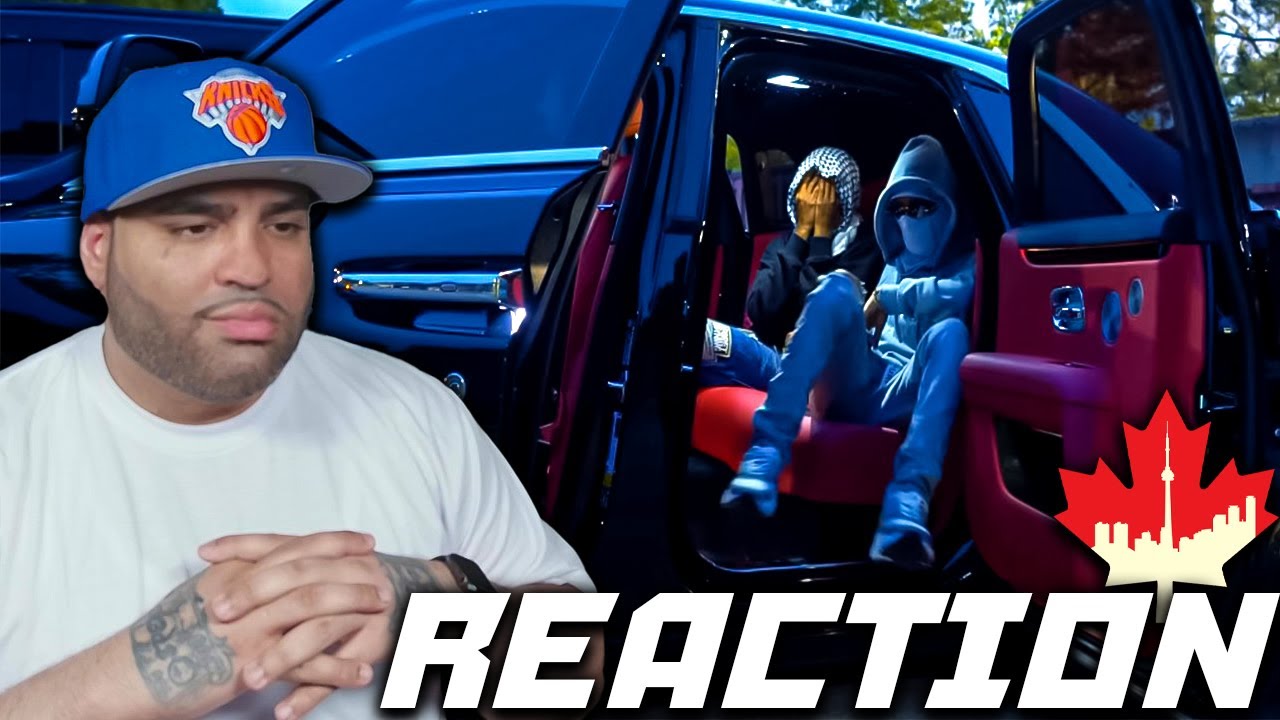 Haji Basto - Don't Care (Official Music Video) TORONTO DRILL REACTION