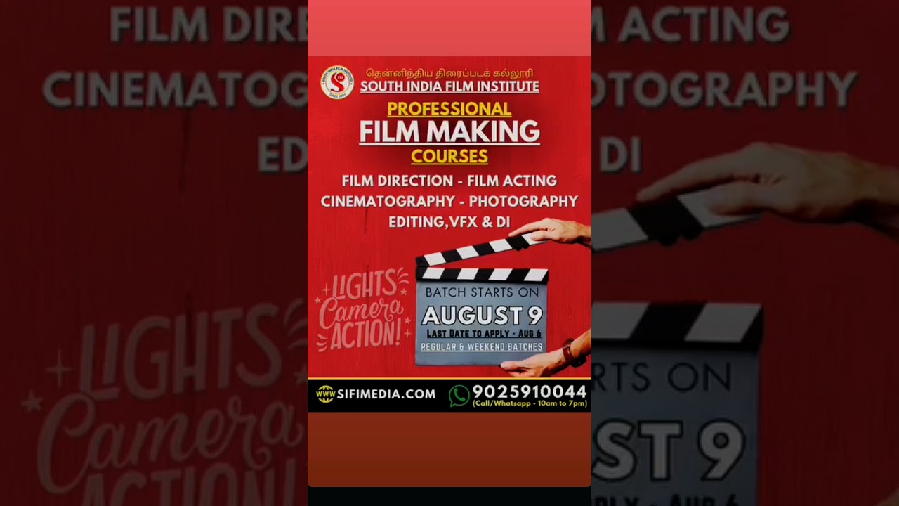 #soudhindiafilminstitute #kollywoodcinema #hollywoodcinema #bollywoodcinema #tollywoodcinema
