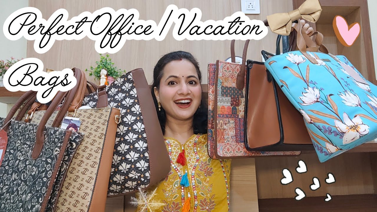 Premium Quality Bags Haul 💕 | Flipkart Tote Bag & office Bags Haul | Flipkart Haul | Neema's Corner