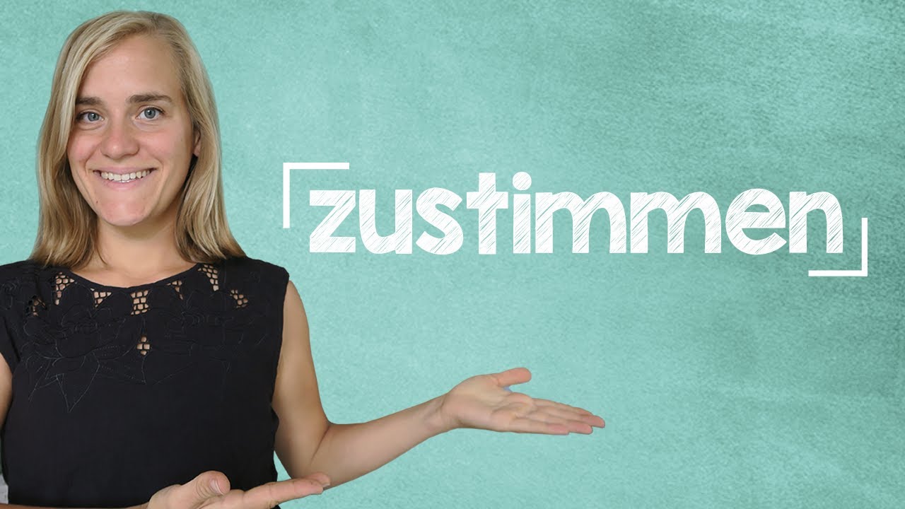 German Lesson (110) - The Verb 'to agree' - einverstanden ∙ einig ∙ zustimmen ∙ einwilligen - B1/B2