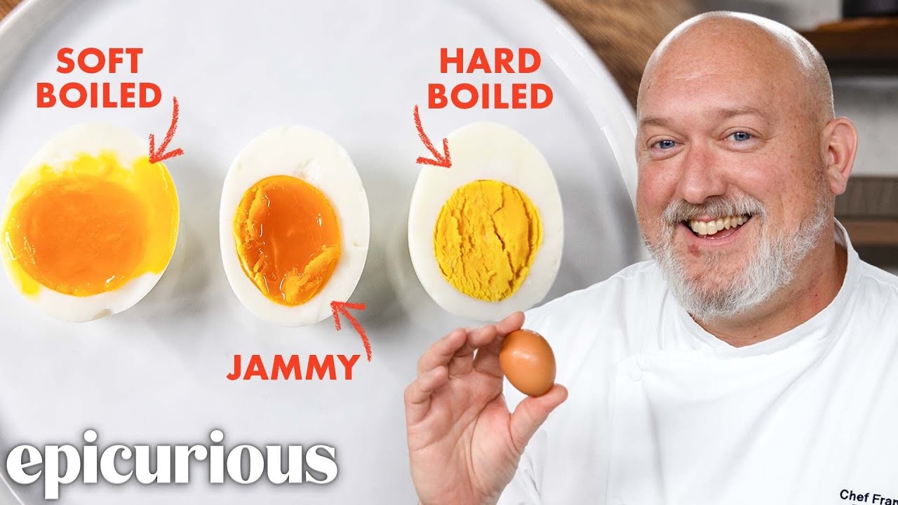 The Secret to Perfect Boiled Eggs (Soft, Jammy, Hard) | Epicurious 101