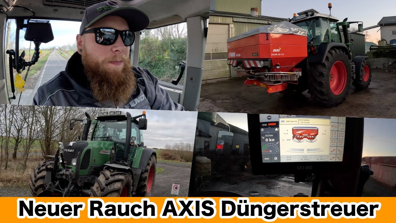 FarmVLOG#741 - Unser neuer Rauch AXIS Düngerstreuer ist da!