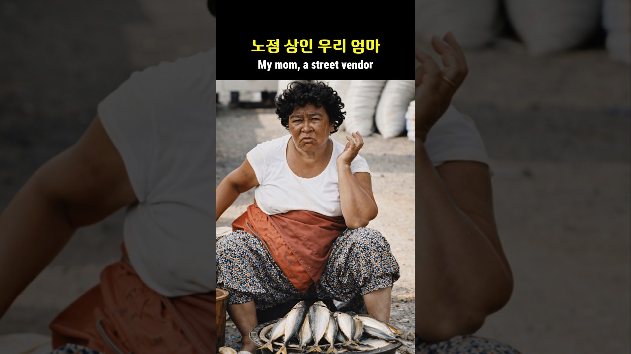 1970~80년대 노점상인 우리 엄마 / My mom, a street vendor