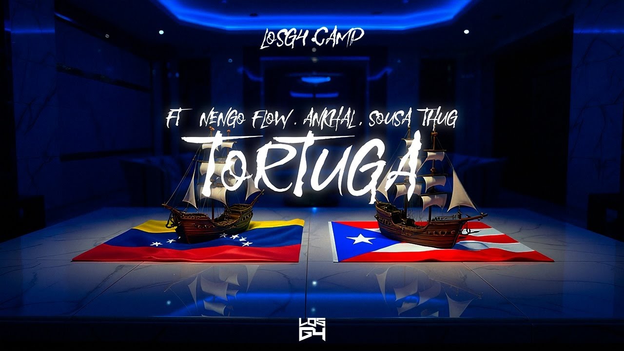 Los G4, Ankhal, &Ntilde;engo Flow, SOSATHUG - Tortuga (Visualizer) | Los G4 Camp