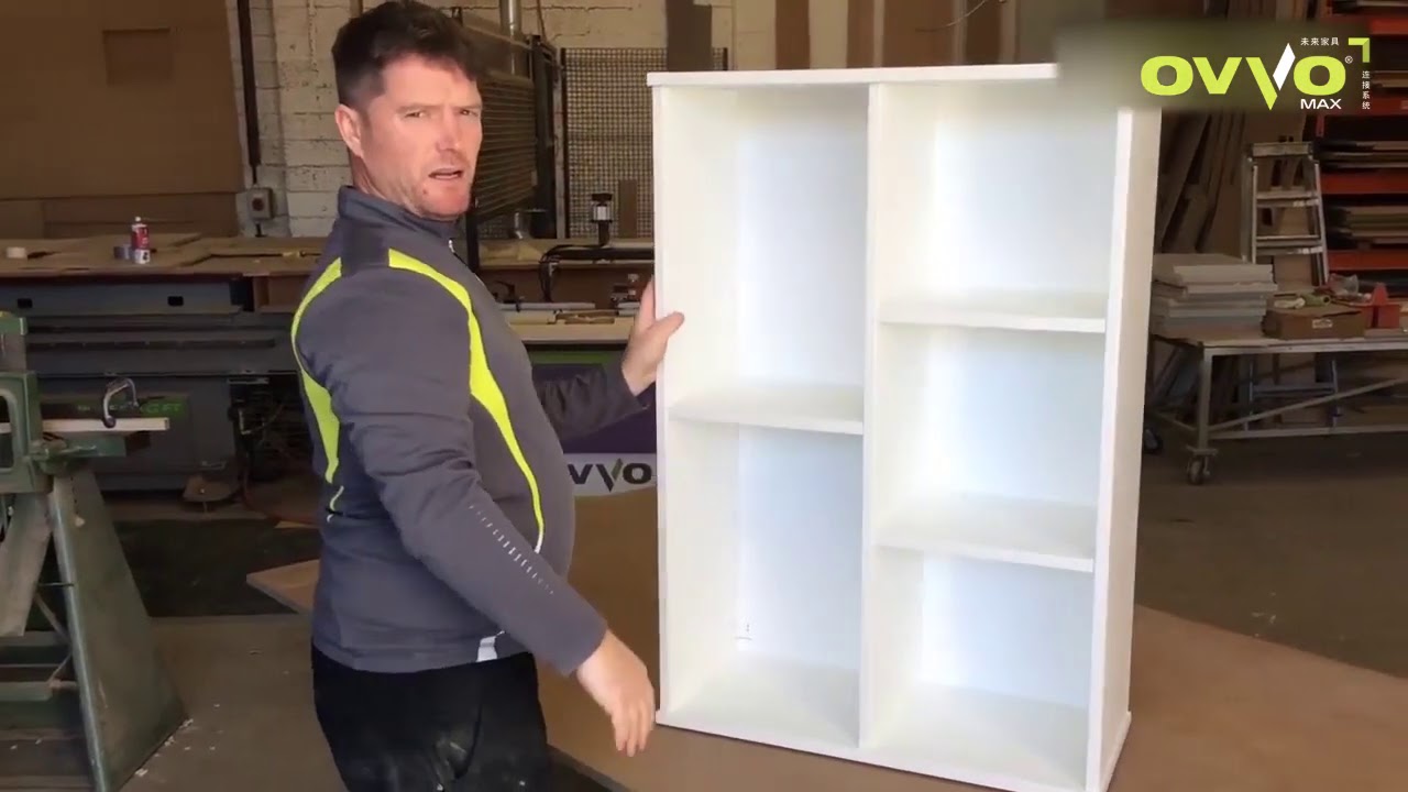 Display Cabinet Assembly using OVVO V-1230