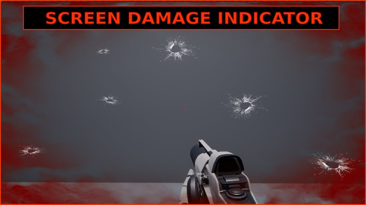 Screen Damage Indication System - UE4 Tutorial
