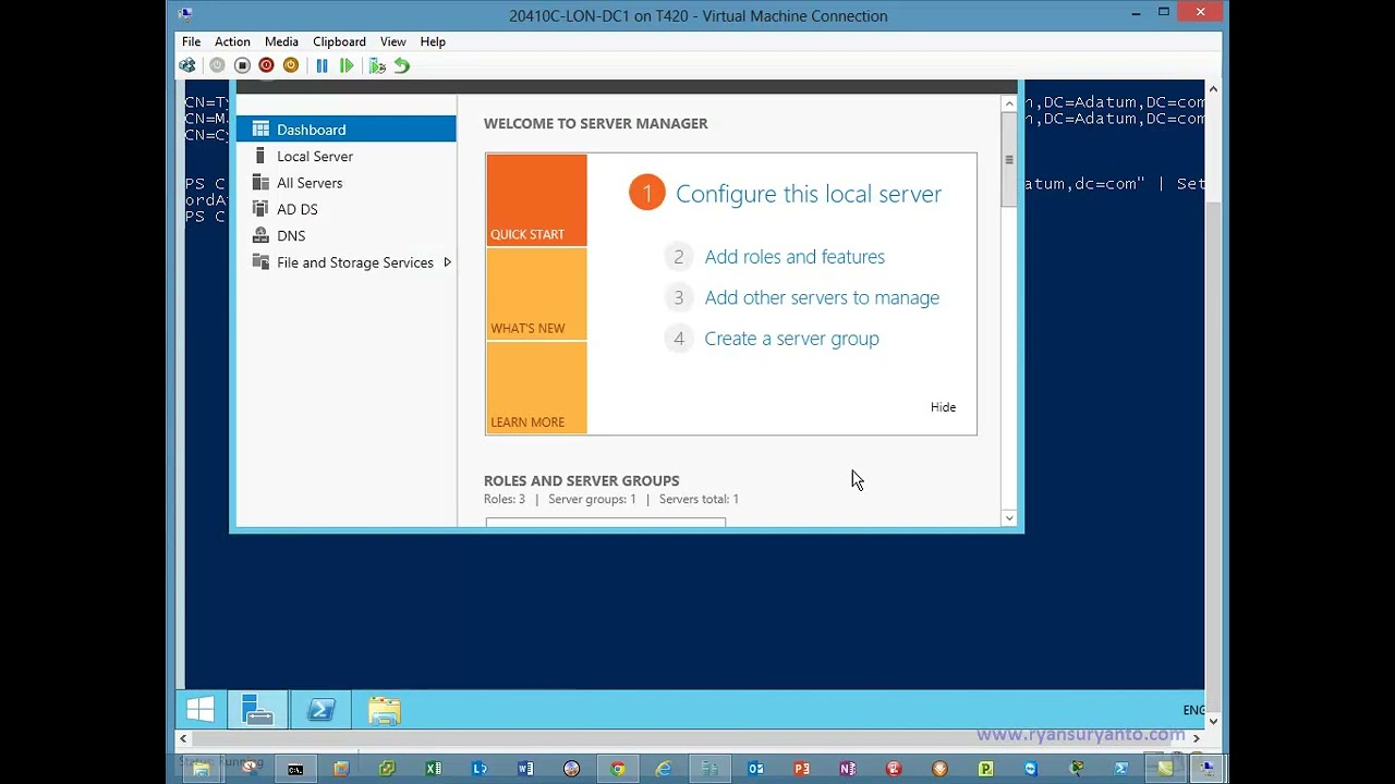 L04_03 Using Windows PowerShell to Modify User Accounts in Bulk
