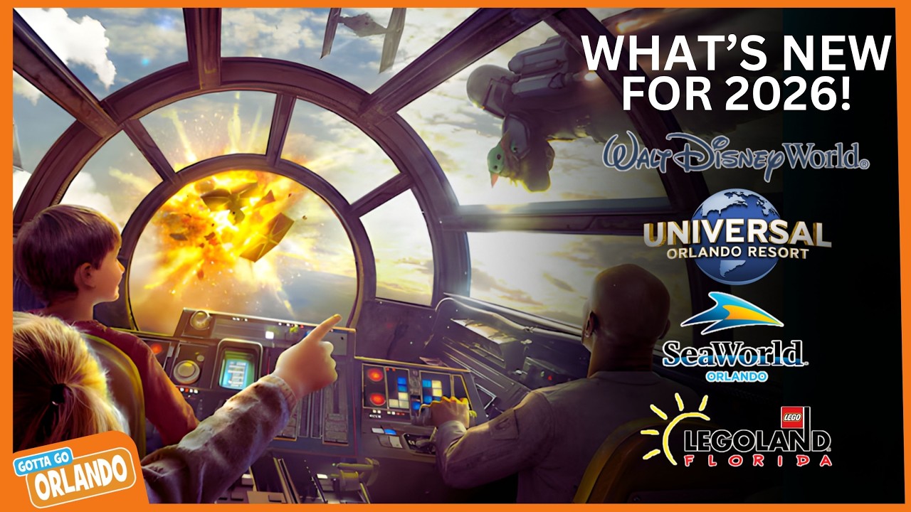 Florida Theme Parks What's NEW For 2026 & BEYOND!