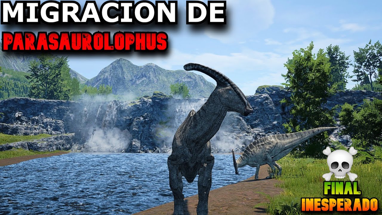 LA MIGRACIÓN MAS COMPLICADA DE PARASAUROLOPHUS QUE HE TENIDO EN THE ISLE // SI ME MUEVO ME MU3R0☠️