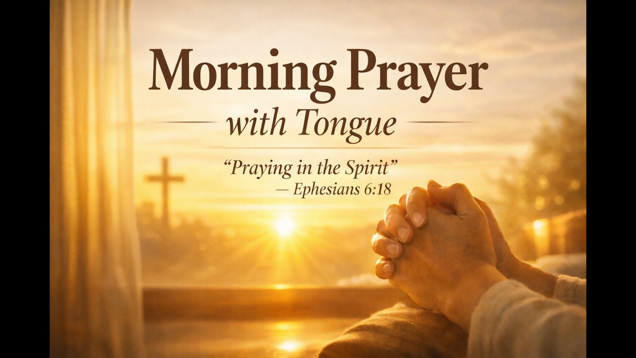MORNING PRAYER WITH TONGUES อธิษฐานภาษาพระวิญญาณ 12/3/2026