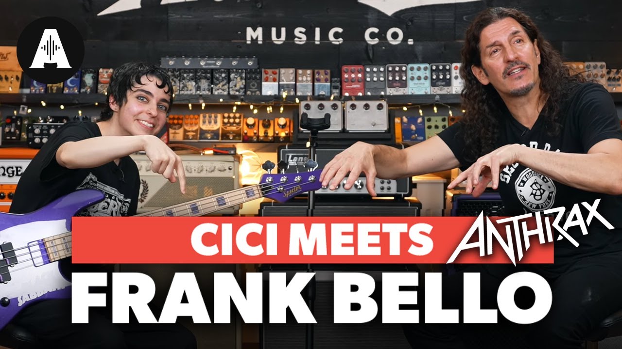 Cici Meets Frank Bello! (Anthrax)