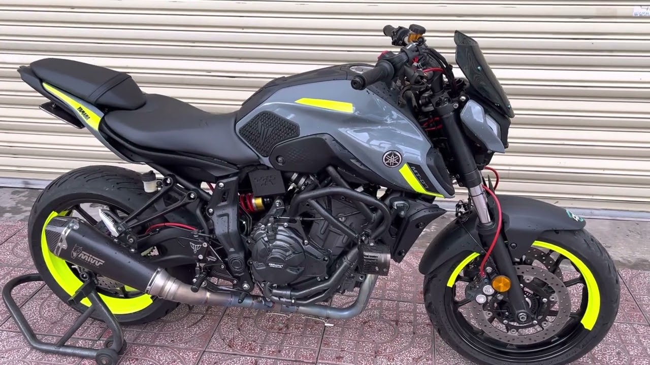 01.11.2022 Yamaha MT07 khủng nhất Việt Nam đang gắn gì? Part 1