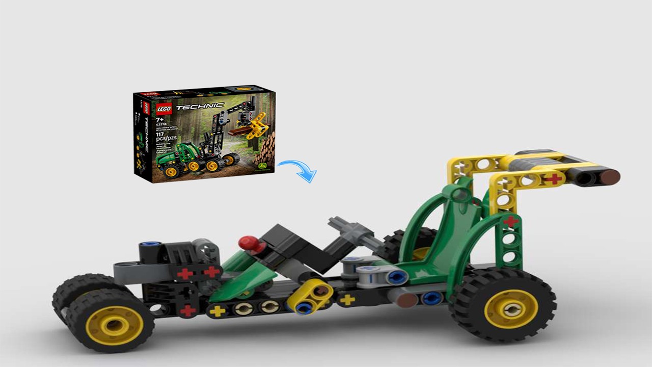 LEGO Technic Dragster 42218 Alternate Build.