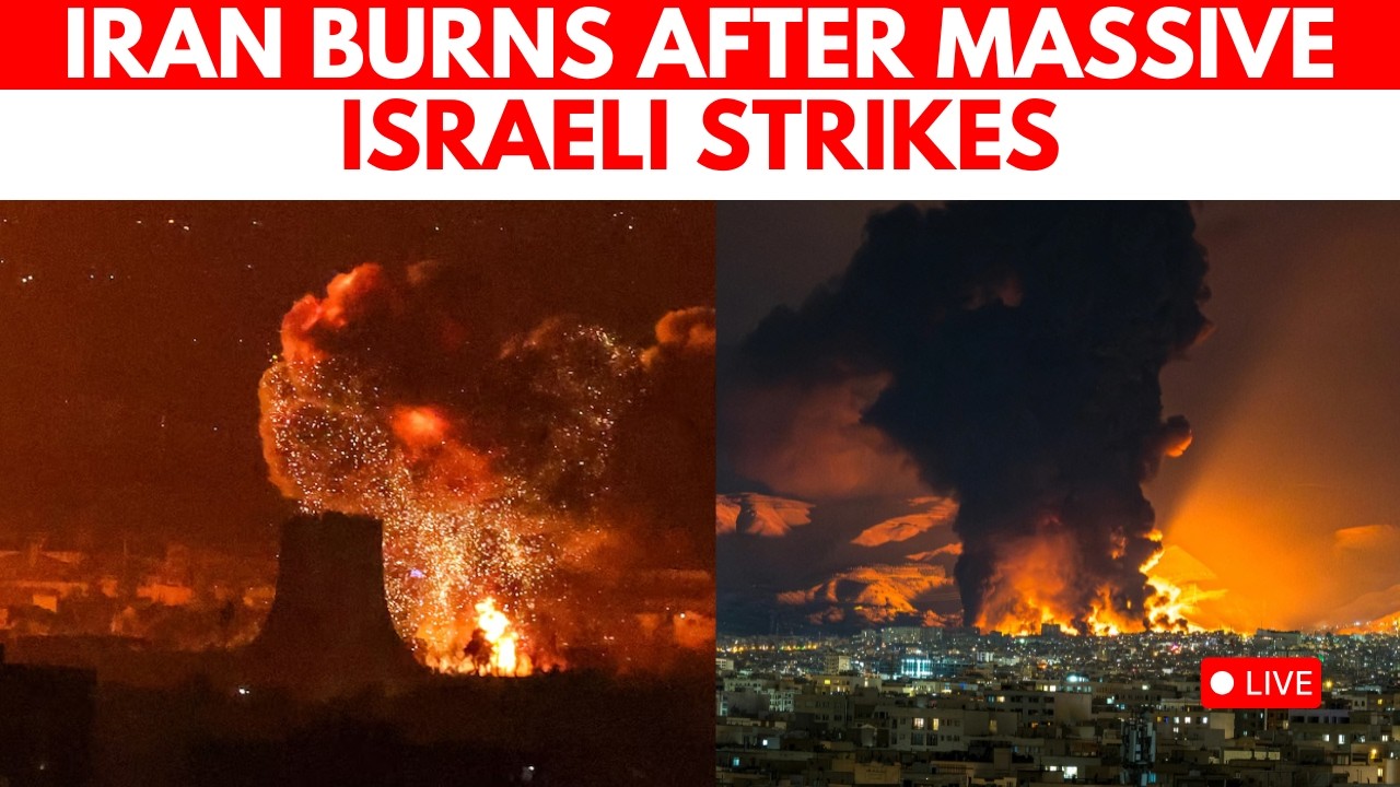 Iran-Israel War LIVE: Tehran and Isfahan Report Massive Damage After Major Strikes | Middle East War