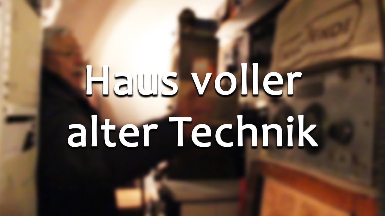 Ein ganzes Haus voller alter Technik! - Besuch bei Sammlerkollege Otto || Meister Jambo