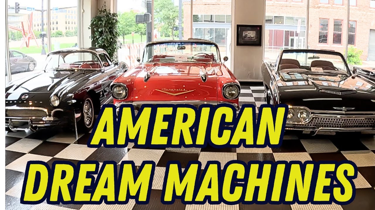 CLASSIC CARS FOR SALE AT AMERICAN DREAM MACHINES SHOP TOUR