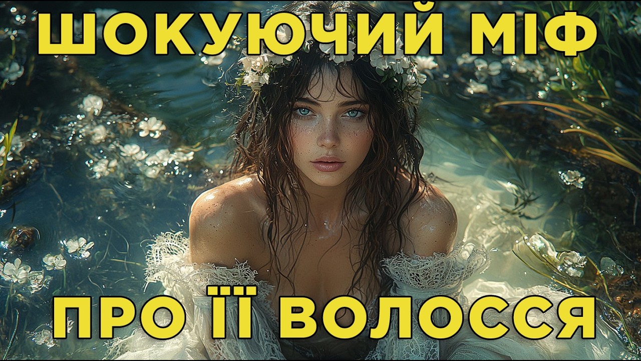 🌊 Слов’янська Русалка: дух, що кличе з води 💀 Таємниця волосся
