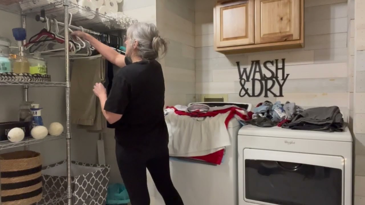 Deep cleaning the kitchen