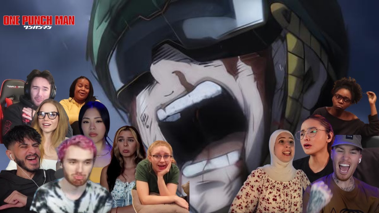 MUMEN RIDER MOMENTS REACTION !!!! One Punch Man Episode 09