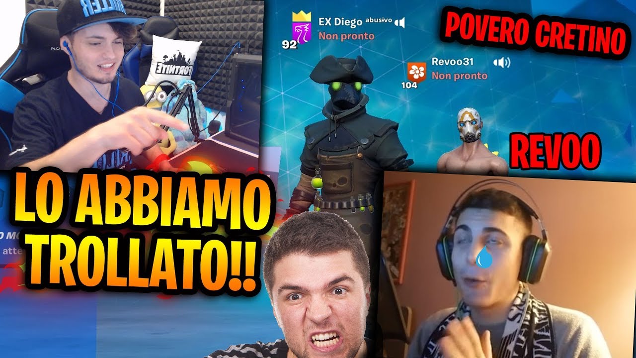 MEGA TROLL AD ALIAS! L'HO FREGATO ALLA GRANDE! REVO è DEL MIO TEAM! *la sua reazione*