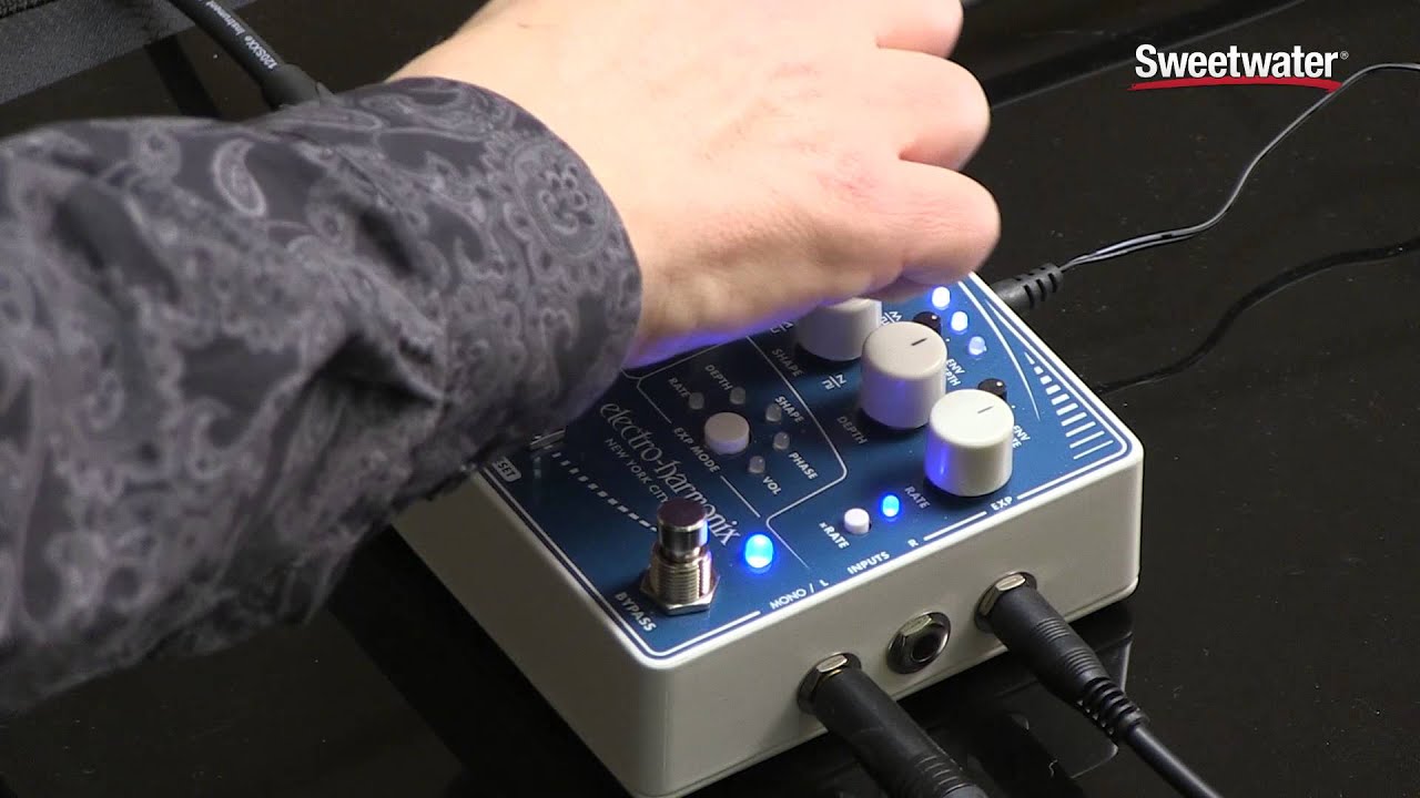 Electro-Harmonix Super Pulsar Stereo Tap Tremolo Pedal