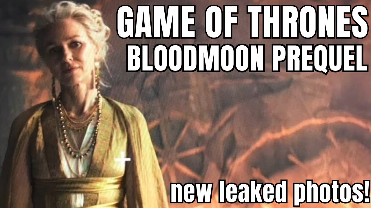 Leaked Photos From The Canceled Game of Thrones Bloodmoon Spinoff!