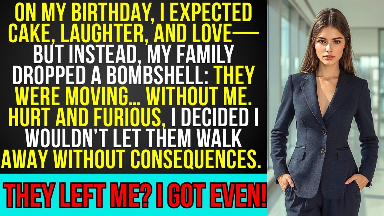 At My Birthday, My Family Announced They Were Moving Without Me — So I Sold Their Car That Day