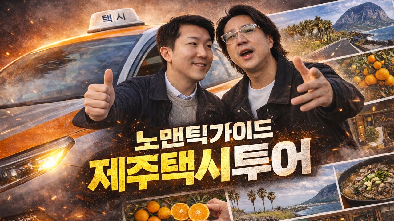 렌터카 없이 제주 이렇게 돈다｜제주 택시 투어 하루 완전 정복 x 노맨틱가이드 レンタカーなしで済州島を満喫｜済州タクシーツアー1日完全攻略