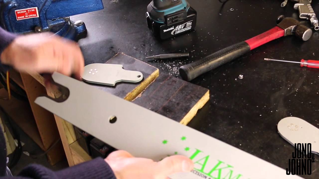 Chainsaw Bar Tip Replacement