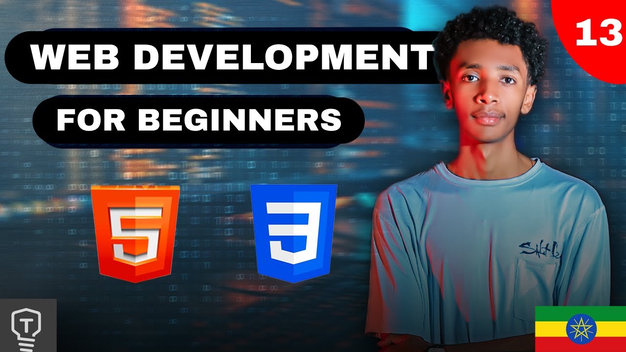Simple HTML project | Website Development for Beginners | በአማርኛ 🇪🇹