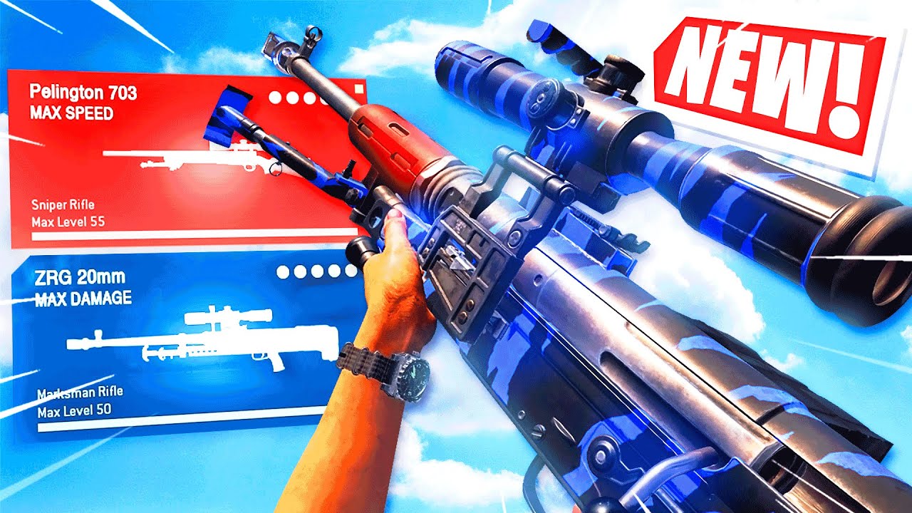 how to use the NEW ZRG 20mm sniper... (Black Ops Cold War Class Setup & Gameplay)