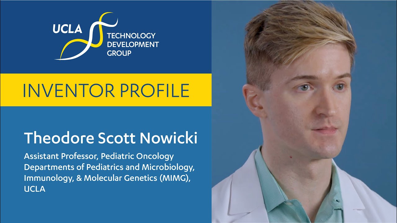 UCLA pediatric cancer researcher Prof. Scott Nowicki discusses his work in cellular immunotherapies