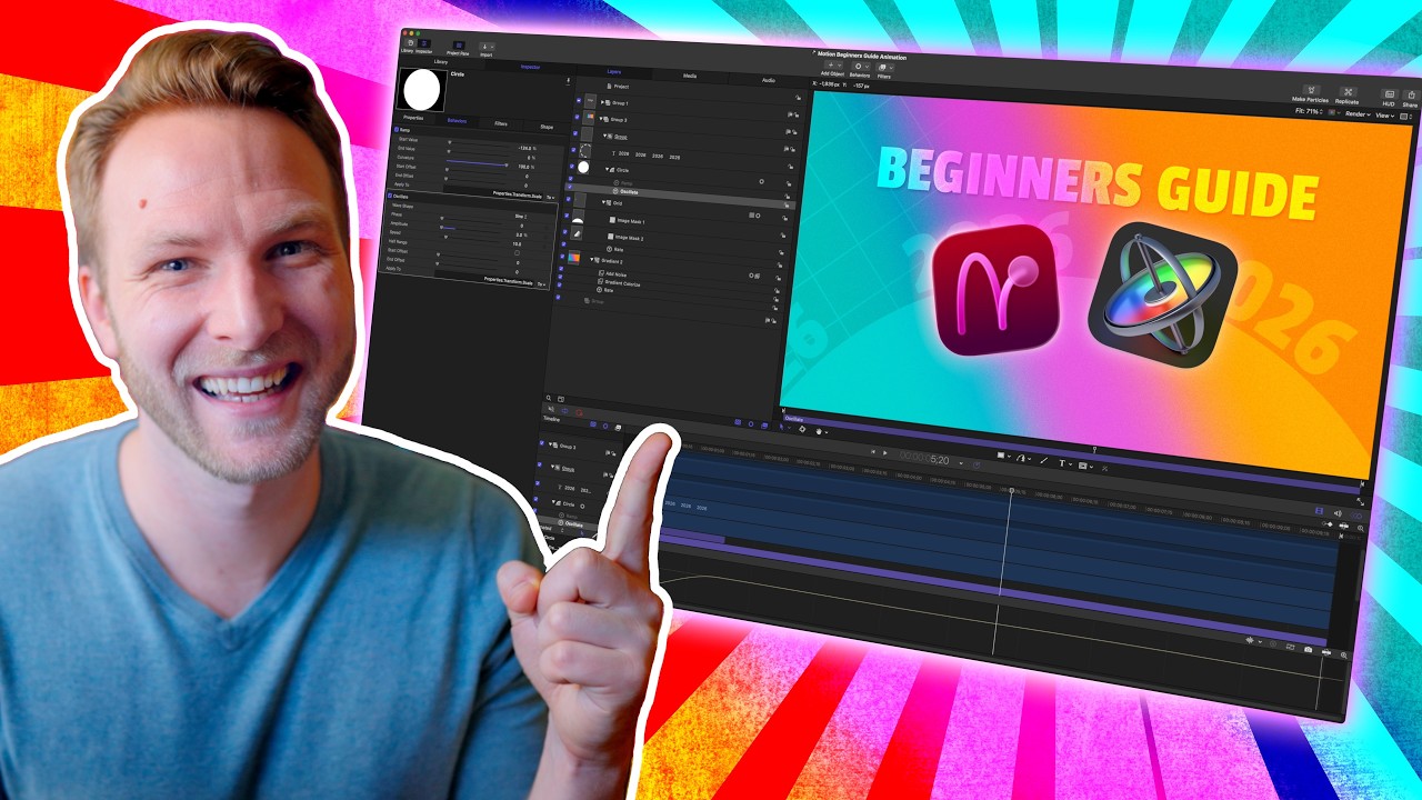 Apple Motion 2026 for Absolute Beginners