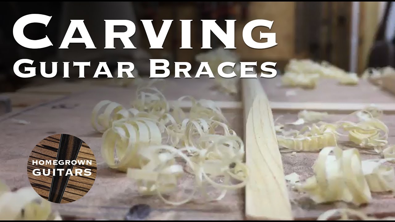 Carving Guitar Braces