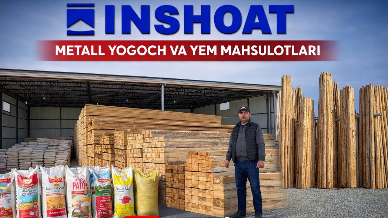 Chimyonda katta yangilik yem va qurilish mahsulotlari dukoni ochildi 19 февраля 2026 г.