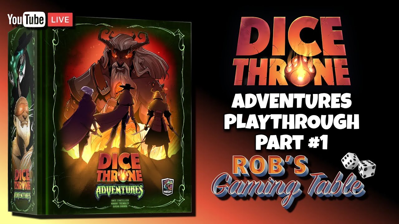 Dice Throne Adventures Playthrough Part #1