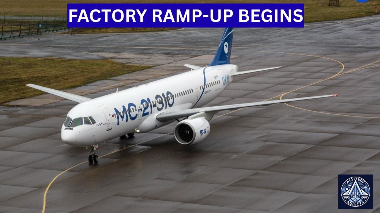 Kulisy rosyjskich plan&oacute;w produkcji 36 samolot&oacute;w MC-21 rocznie