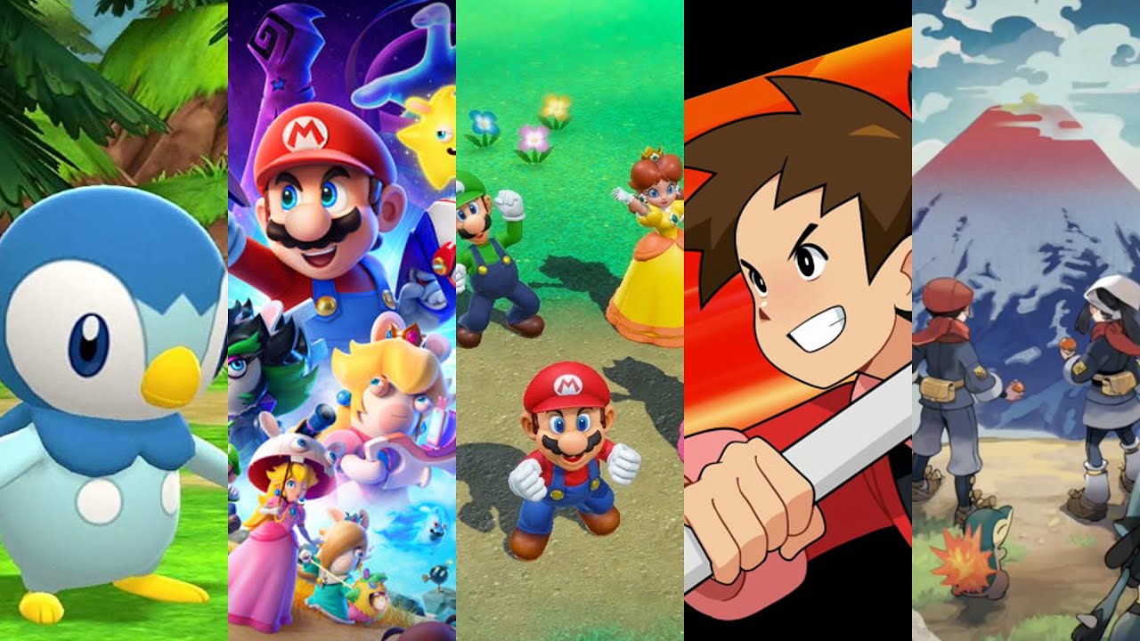 5 UPCOMING NINTENDO SWITCH GAMES! 🎮