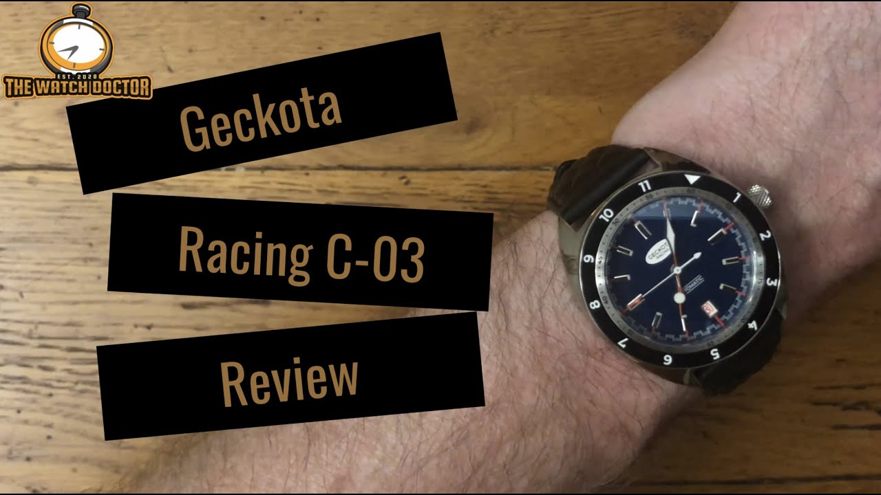 What is this watch!? A diver? A racer? Who are Geckota? Help! Geckota Racing C-03 automatic review