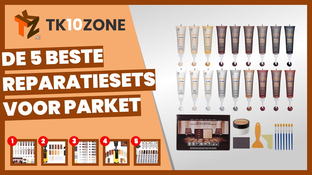 De 5 beste reparatiesets voor parket