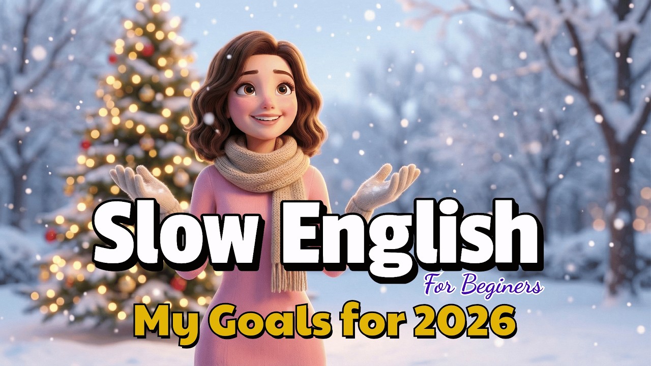 I Set My Small Goals for 2026. Have You? | Slow English Listening Story for Beginners (A2 Level)