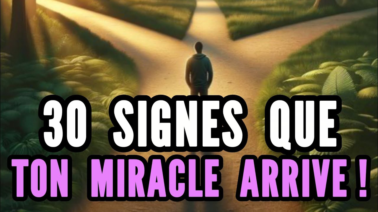 SI TU VOIS CES SIGNES, DIEU EST DÉJÀ EN TRAIN de FABRIQUER TON MIRACLE (Ne Quitte Pas Avant la Fin)