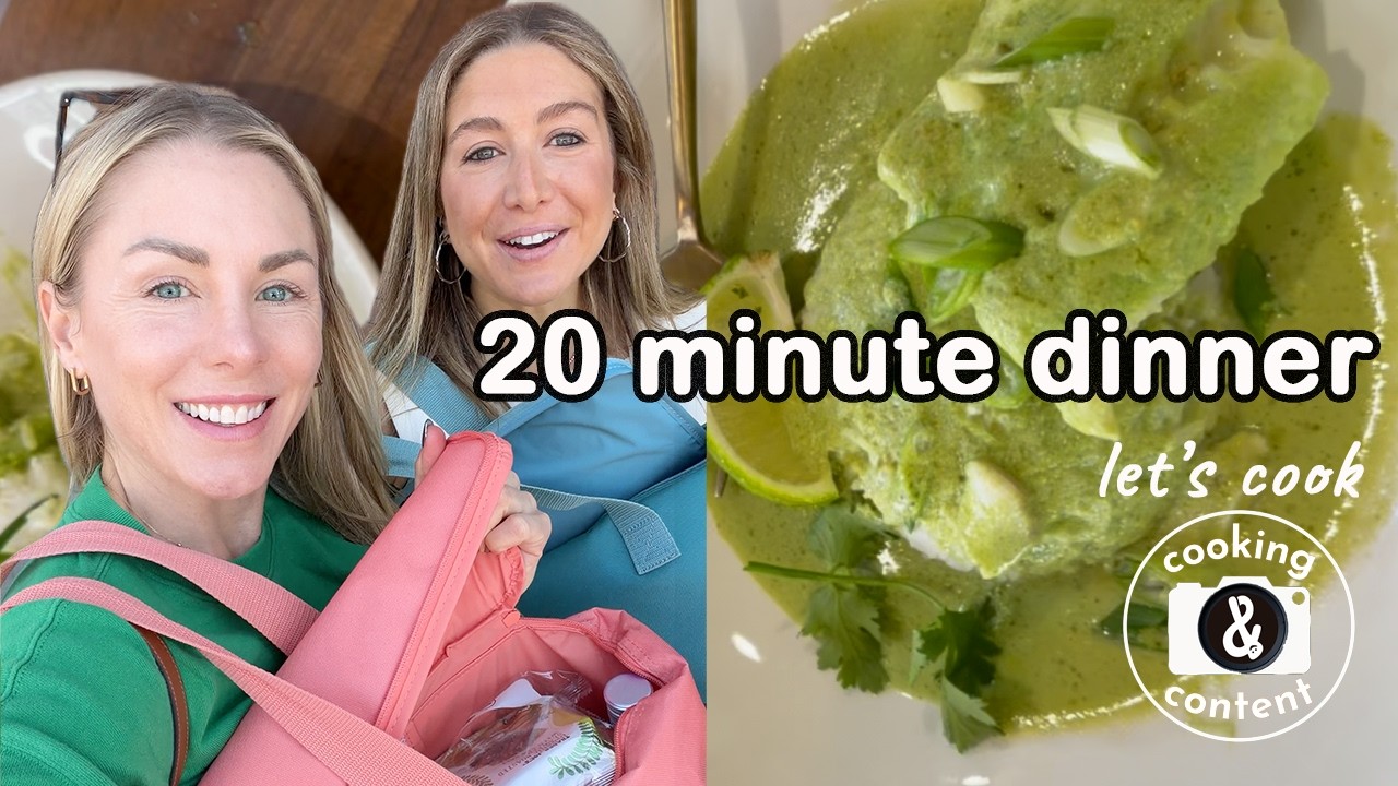 Cooking & Content: Trader Joe’s Haul → 20-Minute Thai Coconut Cod