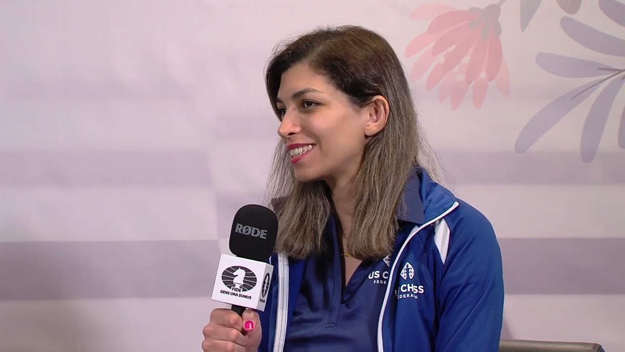 Interview with Atousa Pourkashiyan (USA) | FIDE World Women's Team Championship