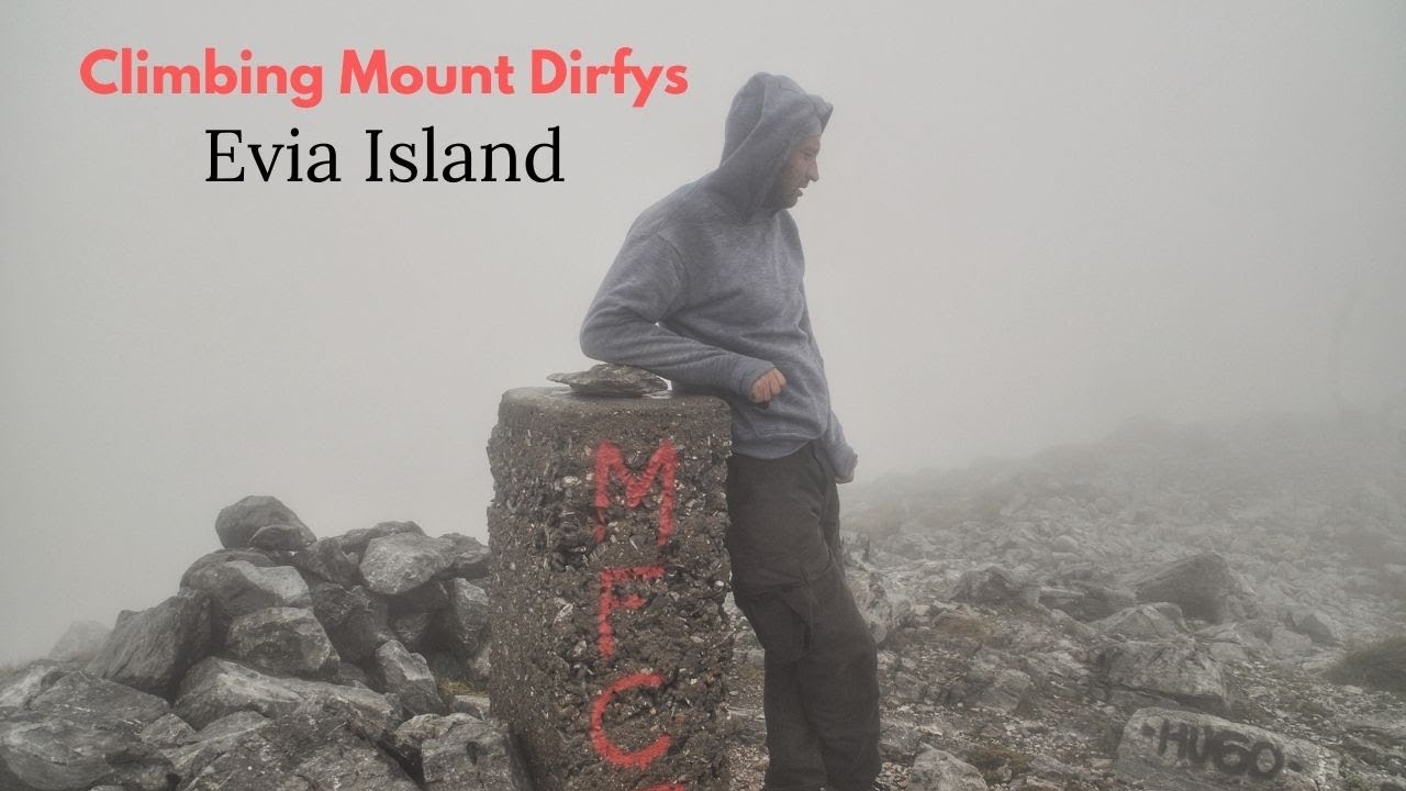Hiking Mount Dirfys on Evia Island, Greece - Climbing from Steni to Delfi Peak